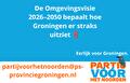 Groningen wordt opnieuw ingericht. Maar juist nu liggen er kansen die we samen, Groningers moeten grijpen